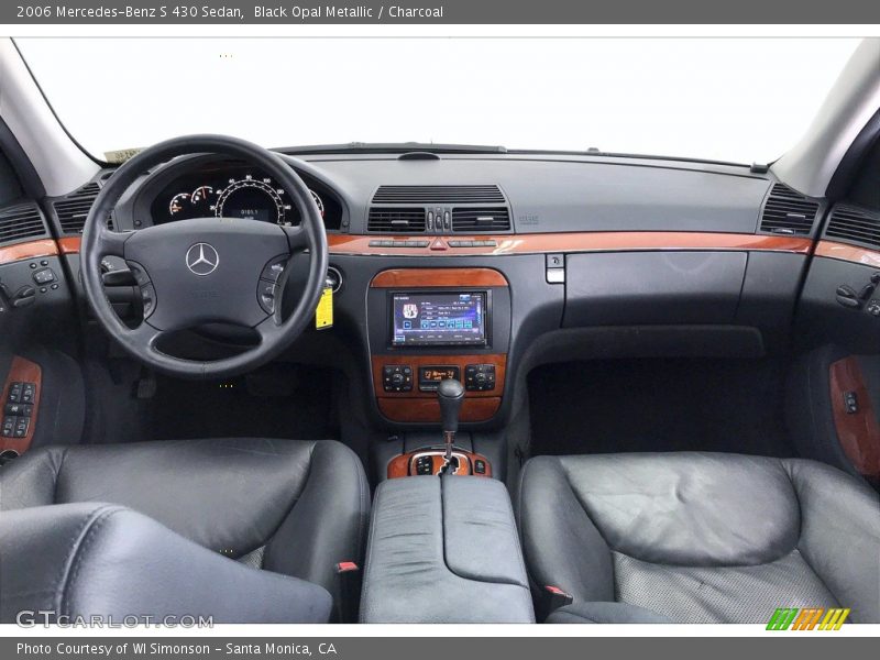 Black Opal Metallic / Charcoal 2006 Mercedes-Benz S 430 Sedan