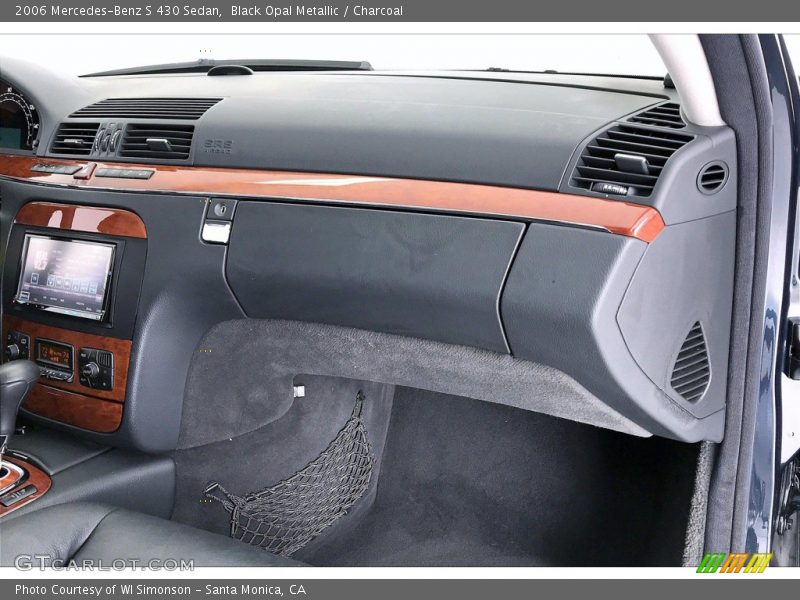 Black Opal Metallic / Charcoal 2006 Mercedes-Benz S 430 Sedan