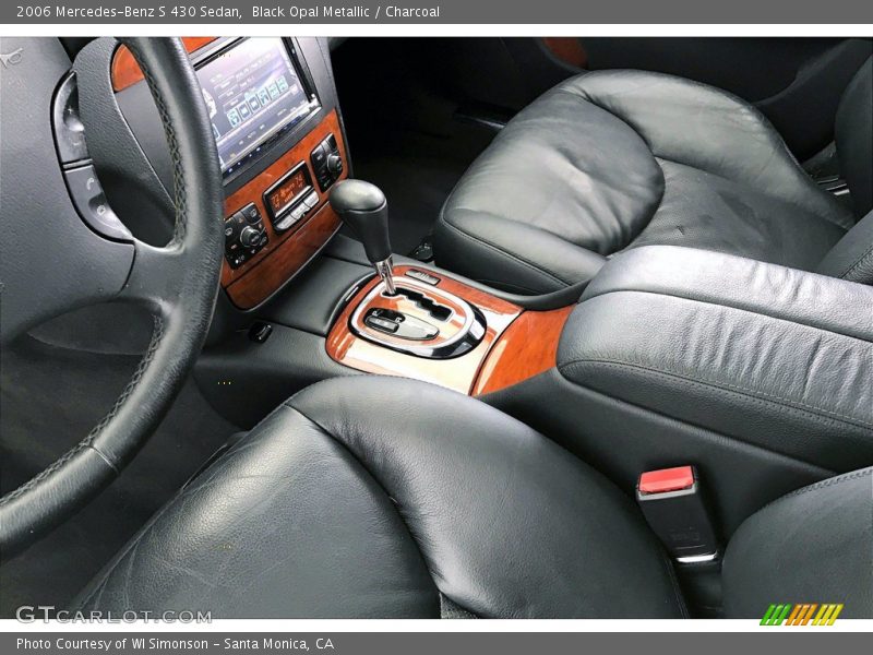 Black Opal Metallic / Charcoal 2006 Mercedes-Benz S 430 Sedan
