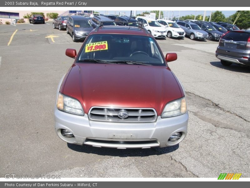 Regatta Red Pearl / Gray 2003 Subaru Baja