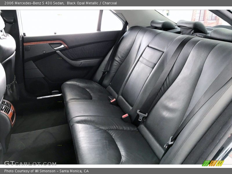 Black Opal Metallic / Charcoal 2006 Mercedes-Benz S 430 Sedan