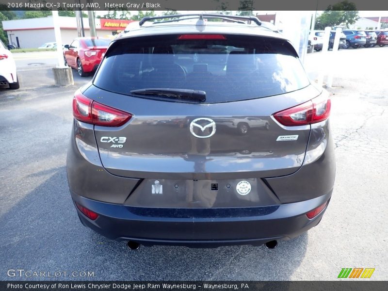 Meteor Gray / Black 2016 Mazda CX-3 Touring AWD