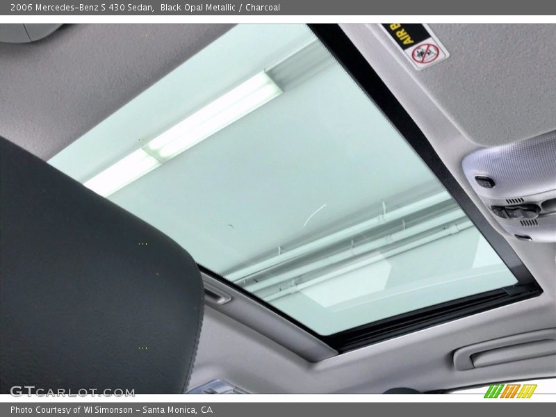 Black Opal Metallic / Charcoal 2006 Mercedes-Benz S 430 Sedan