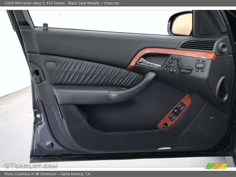 Black Opal Metallic / Charcoal 2006 Mercedes-Benz S 430 Sedan