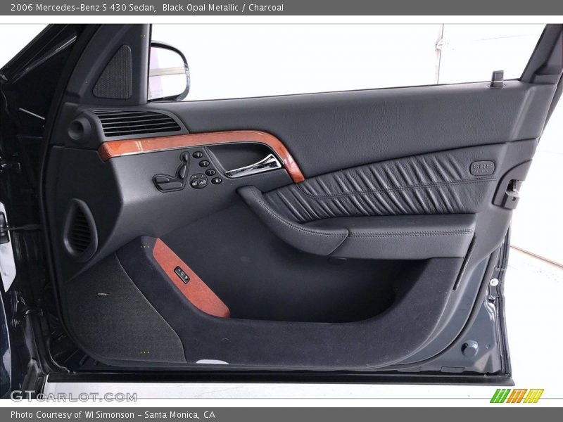 Black Opal Metallic / Charcoal 2006 Mercedes-Benz S 430 Sedan