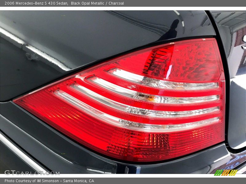 Black Opal Metallic / Charcoal 2006 Mercedes-Benz S 430 Sedan