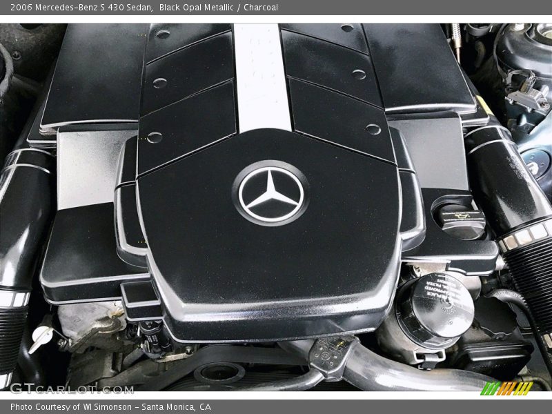 Black Opal Metallic / Charcoal 2006 Mercedes-Benz S 430 Sedan