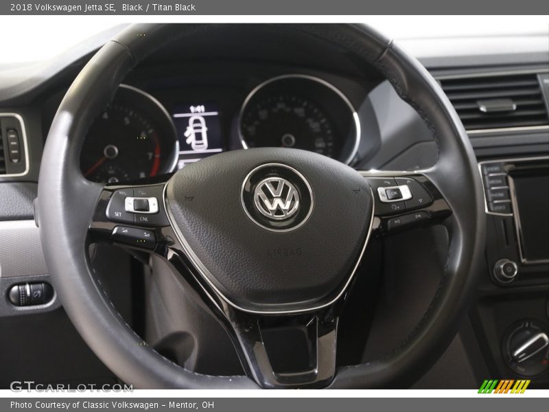 Black / Titan Black 2018 Volkswagen Jetta SE