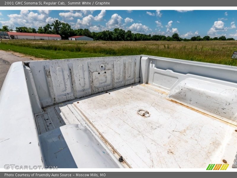 Summit White / Graphite 2001 GMC Sonoma SL Regular Cab