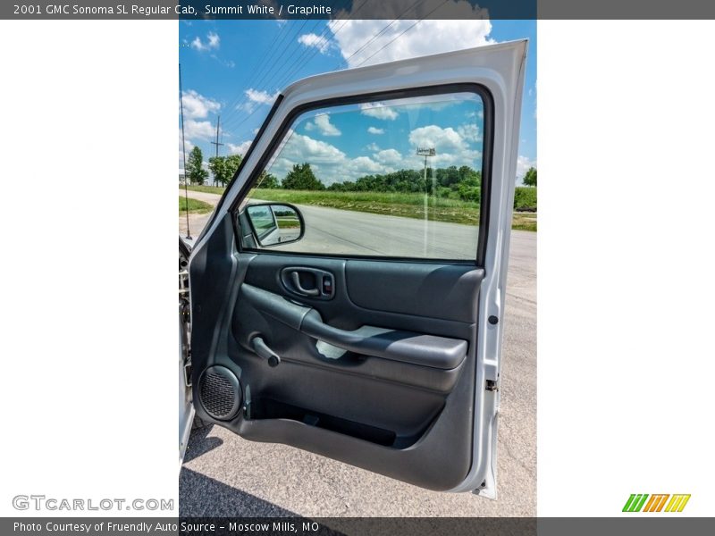 Door Panel of 2001 Sonoma SL Regular Cab