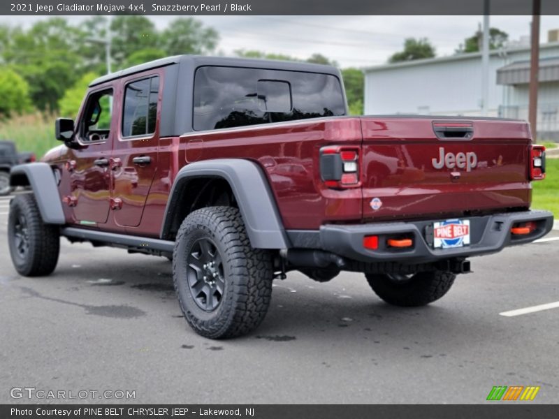 Snazzberry Pearl / Black 2021 Jeep Gladiator Mojave 4x4