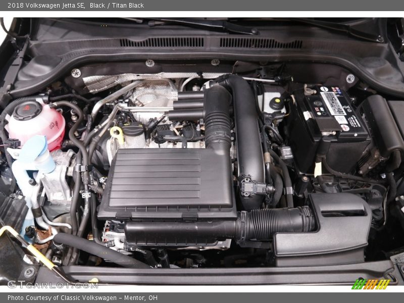 Black / Titan Black 2018 Volkswagen Jetta SE