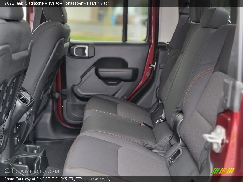 Rear Seat of 2021 Gladiator Mojave 4x4