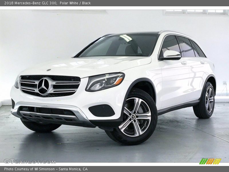Polar White / Black 2018 Mercedes-Benz GLC 300