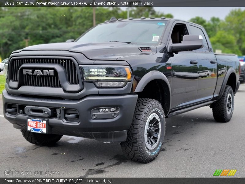 Diamond Black Crystal Pearl / Black 2021 Ram 2500 Power Wagon Crew Cab 4x4