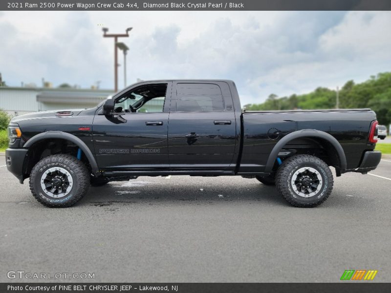  2021 2500 Power Wagon Crew Cab 4x4 Diamond Black Crystal Pearl