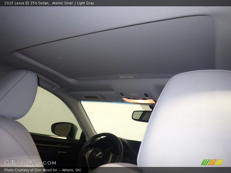 Atomic Silver / Light Gray 2015 Lexus ES 350 Sedan