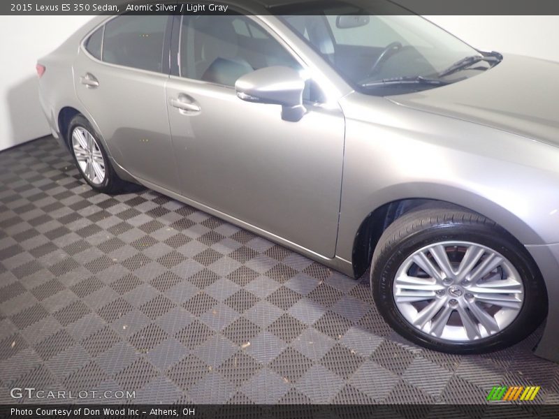 Atomic Silver / Light Gray 2015 Lexus ES 350 Sedan