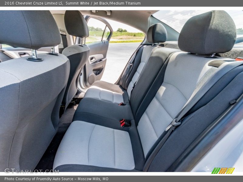 Summit White / Jet Black/Medium Titanium 2016 Chevrolet Cruze Limited LS