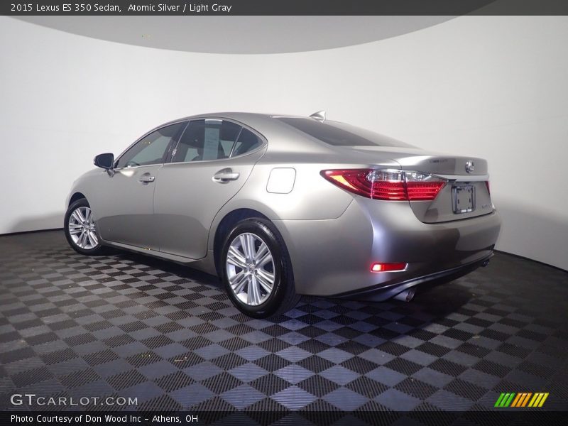 Atomic Silver / Light Gray 2015 Lexus ES 350 Sedan
