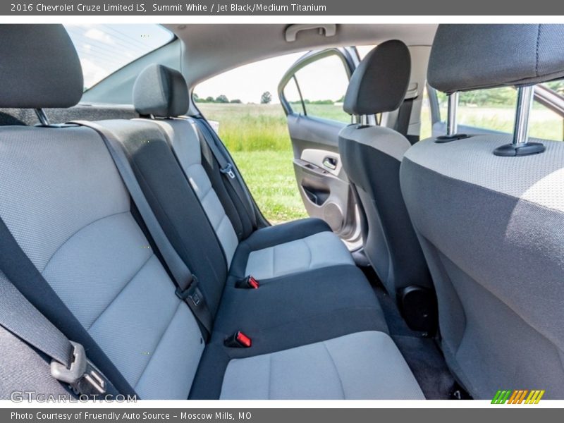 Summit White / Jet Black/Medium Titanium 2016 Chevrolet Cruze Limited LS