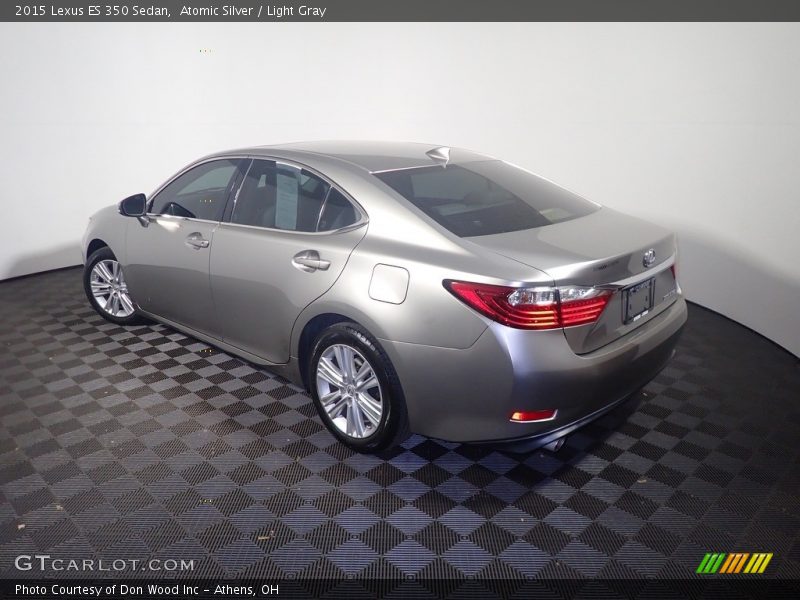 Atomic Silver / Light Gray 2015 Lexus ES 350 Sedan