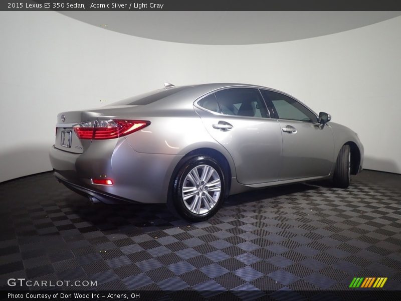 Atomic Silver / Light Gray 2015 Lexus ES 350 Sedan