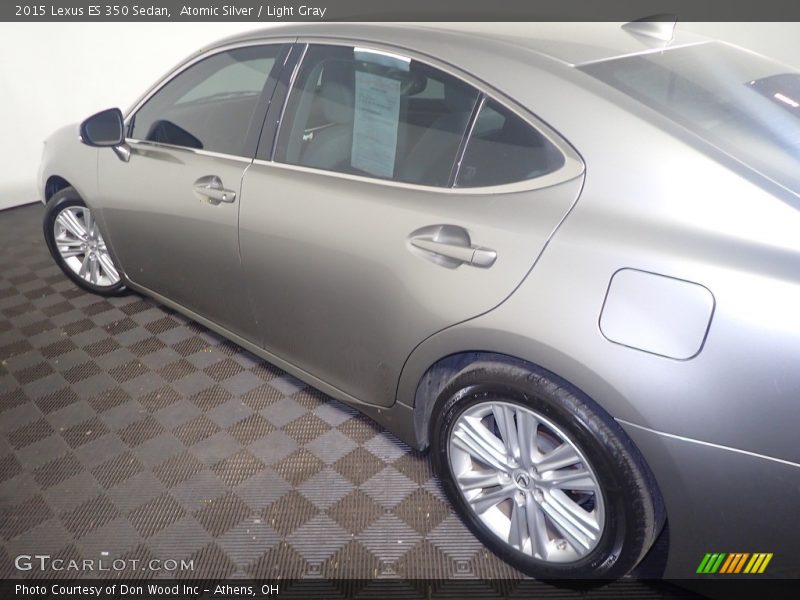Atomic Silver / Light Gray 2015 Lexus ES 350 Sedan