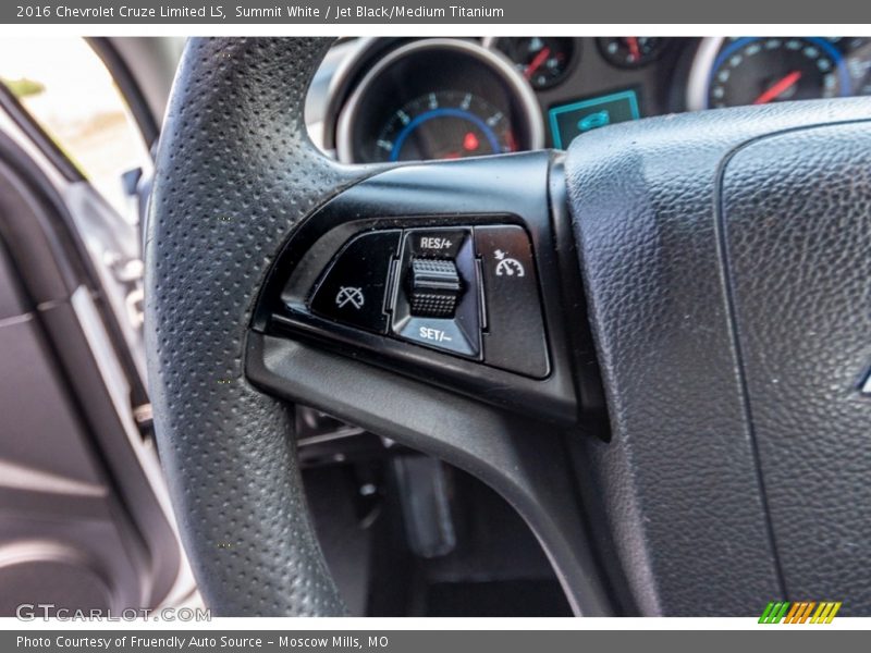 Summit White / Jet Black/Medium Titanium 2016 Chevrolet Cruze Limited LS