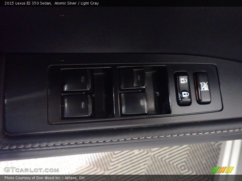 Atomic Silver / Light Gray 2015 Lexus ES 350 Sedan