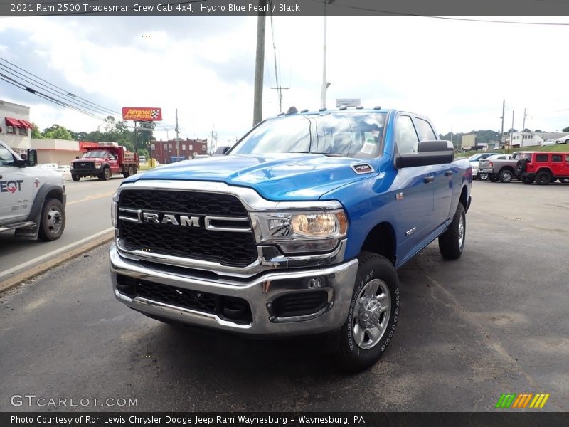 Hydro Blue Pearl / Black 2021 Ram 2500 Tradesman Crew Cab 4x4