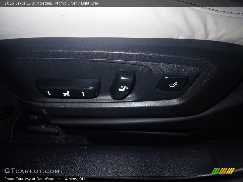 Atomic Silver / Light Gray 2015 Lexus ES 350 Sedan