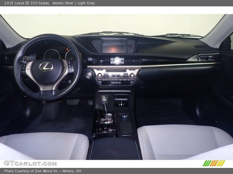Atomic Silver / Light Gray 2015 Lexus ES 350 Sedan