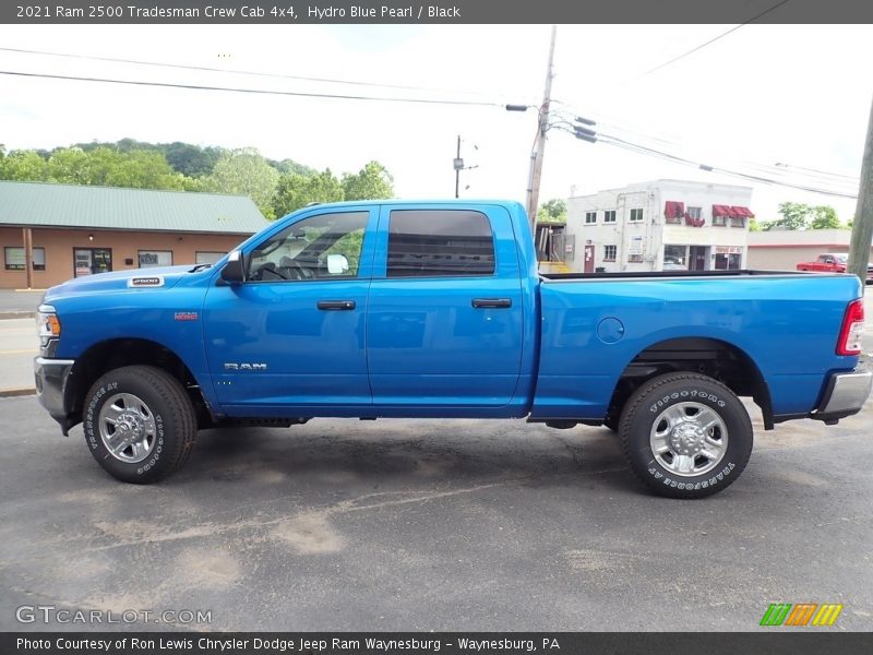 Hydro Blue Pearl / Black 2021 Ram 2500 Tradesman Crew Cab 4x4