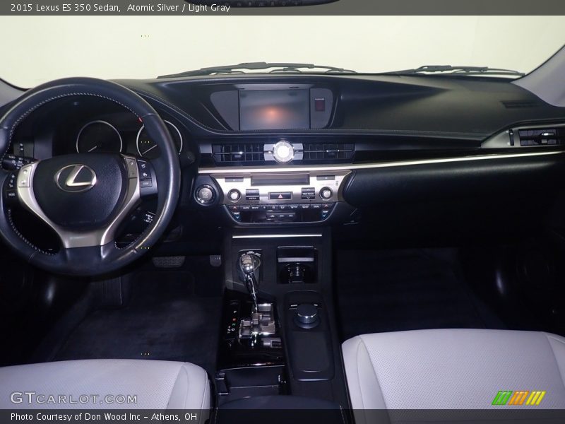 Atomic Silver / Light Gray 2015 Lexus ES 350 Sedan