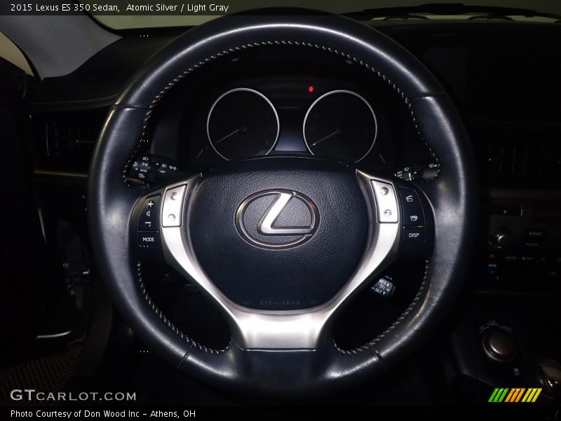 Atomic Silver / Light Gray 2015 Lexus ES 350 Sedan