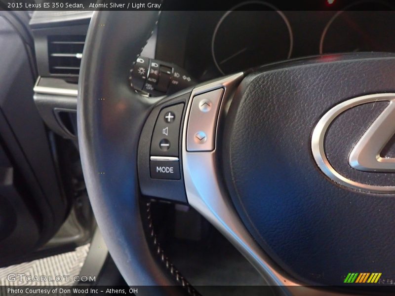 Atomic Silver / Light Gray 2015 Lexus ES 350 Sedan