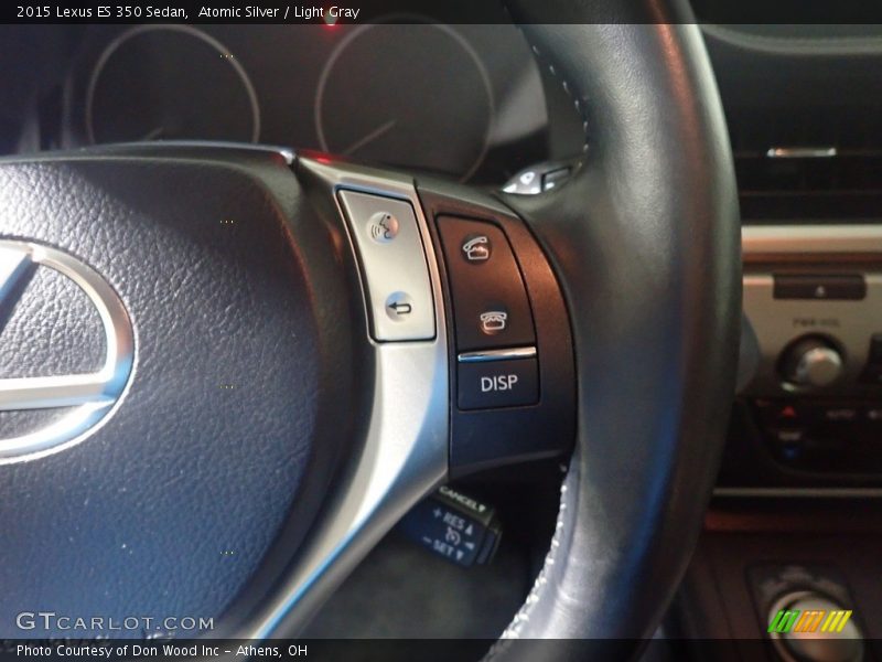 Atomic Silver / Light Gray 2015 Lexus ES 350 Sedan