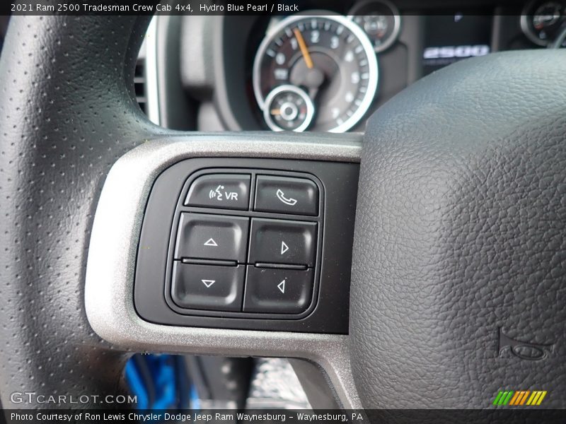 Hydro Blue Pearl / Black 2021 Ram 2500 Tradesman Crew Cab 4x4