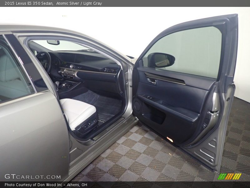 Atomic Silver / Light Gray 2015 Lexus ES 350 Sedan