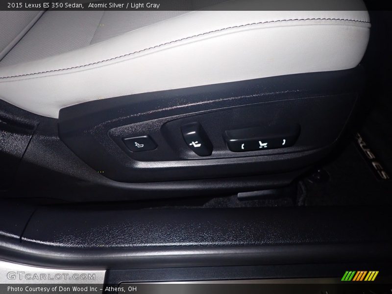 Atomic Silver / Light Gray 2015 Lexus ES 350 Sedan