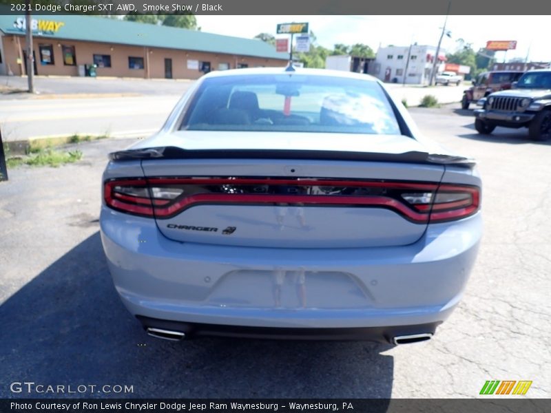 Smoke Show / Black 2021 Dodge Charger SXT AWD