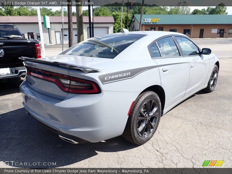Smoke Show / Black 2021 Dodge Charger SXT AWD