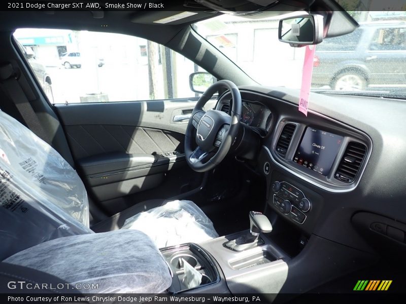 Smoke Show / Black 2021 Dodge Charger SXT AWD