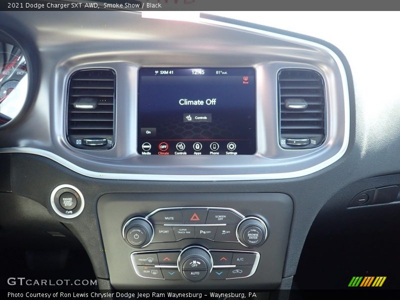 Smoke Show / Black 2021 Dodge Charger SXT AWD