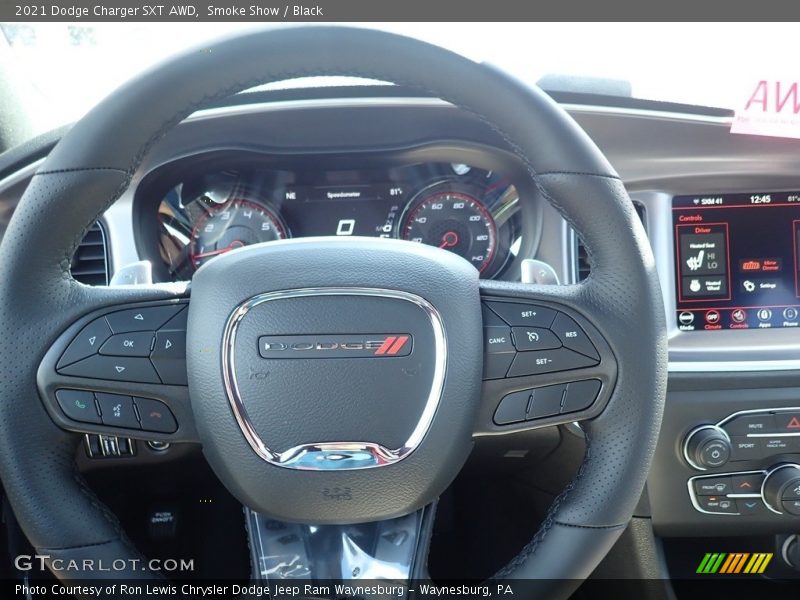 Smoke Show / Black 2021 Dodge Charger SXT AWD