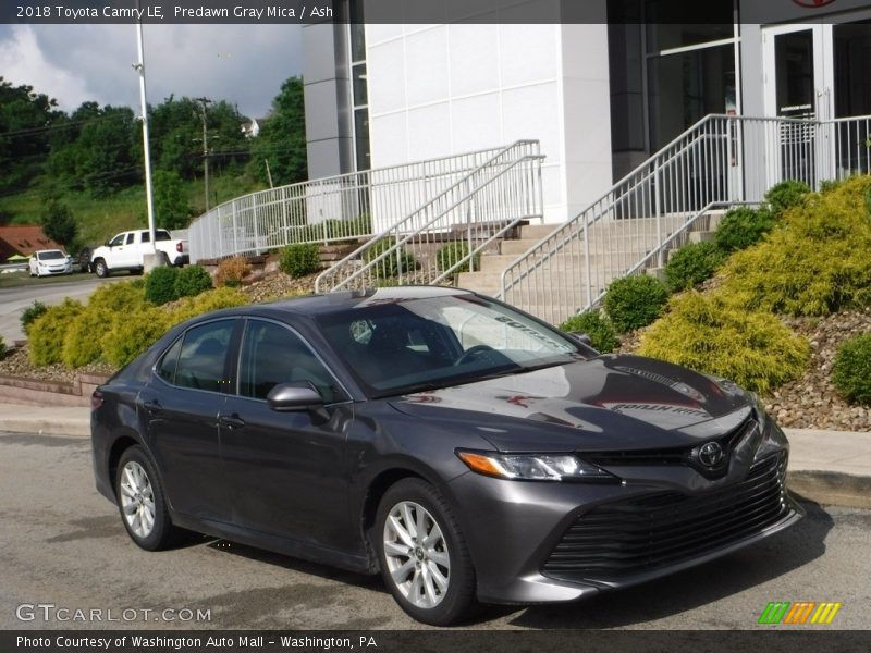 Predawn Gray Mica / Ash 2018 Toyota Camry LE