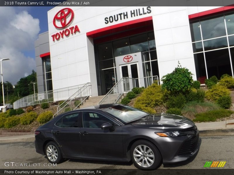 Predawn Gray Mica / Ash 2018 Toyota Camry LE