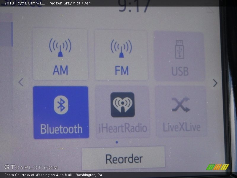 Predawn Gray Mica / Ash 2018 Toyota Camry LE