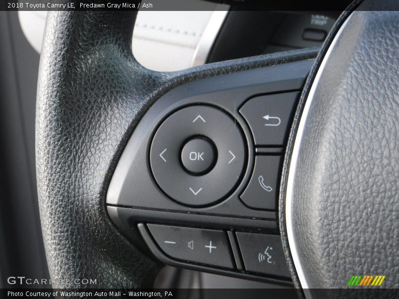 Predawn Gray Mica / Ash 2018 Toyota Camry LE